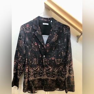 Rebecca Taylor Girlfriend Button Down, size Small, NWT